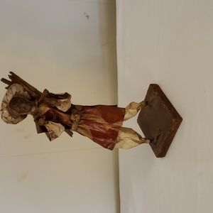 Mexican Folk Art Paper Mache Figurine